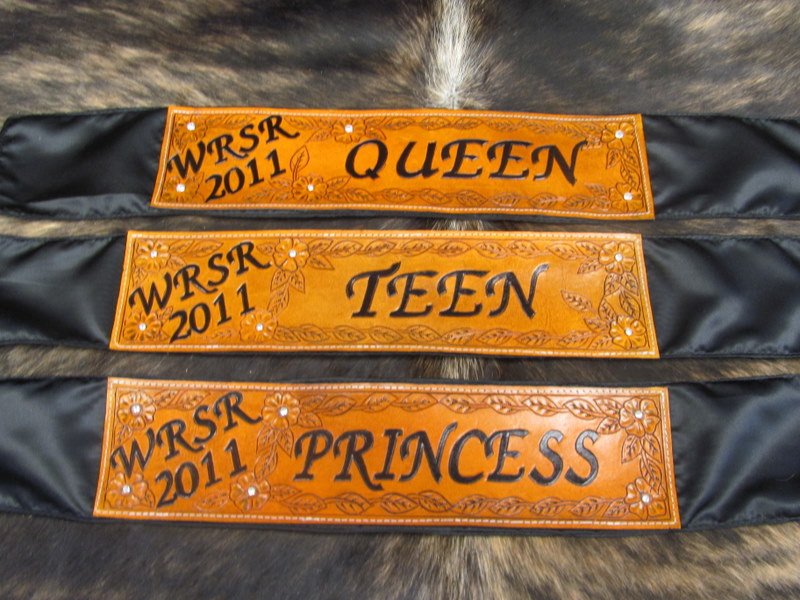 Pageant Sash's, Custom Rodeo Awards &/or Trophies